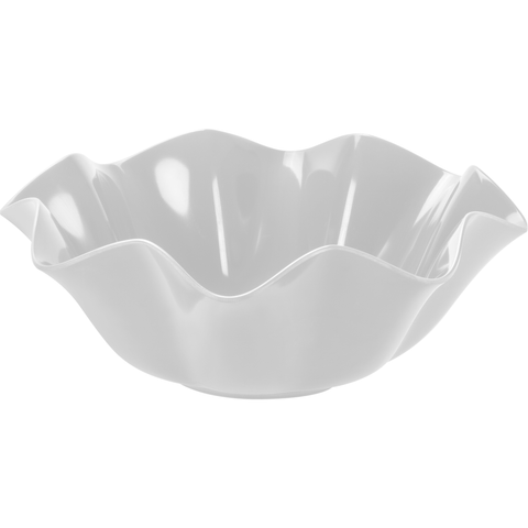 Melamine bowl "Rosa" white 35cm 4.1 litres