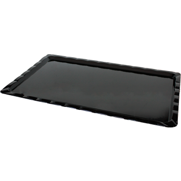 Melamine tray 40cm black