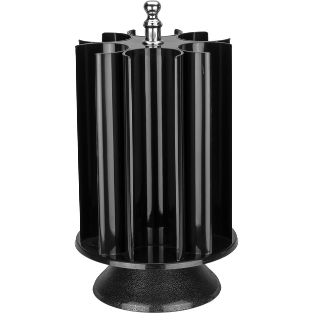 Acrylic rotating stand for ramekins black 46cm