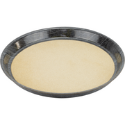 Round deep laminated tray with cork surface "Granite" 36cm