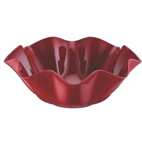 Melamine bowl "Rosa" red 35cm 4.1 litres