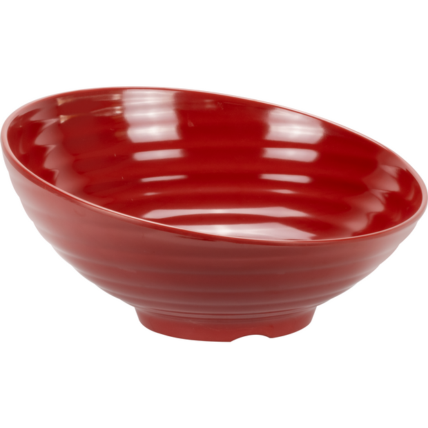 Round melamine bowl "Venus" red 33cm 3.1 litres