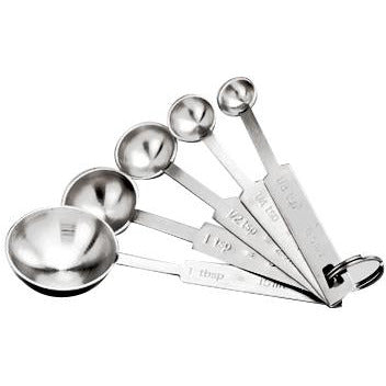 Set of measuring spoons 5pcs 1.25,2.5,5,15,0.6ml