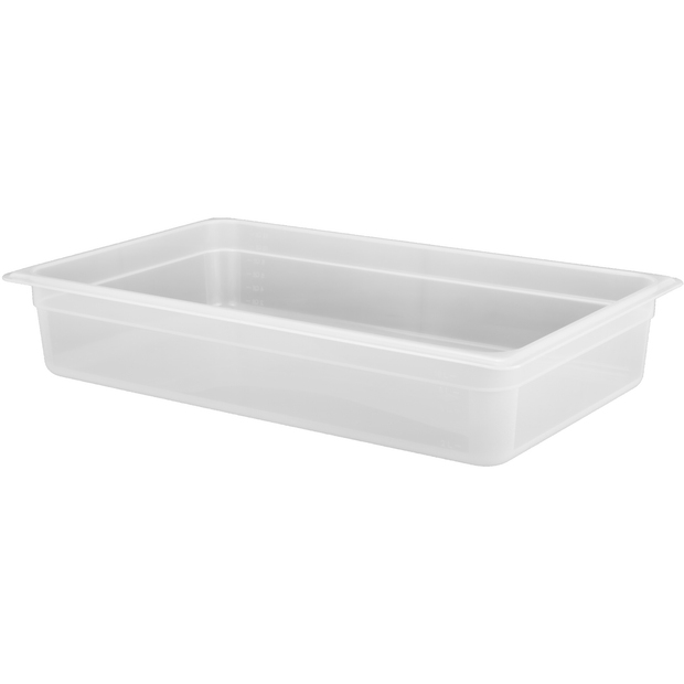 Polypropylene gastronorm storage container GN 1/1 100mm 13 litres