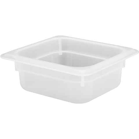 Polypropylene gastronorm storage container GN 1/6 65mm 1 litre