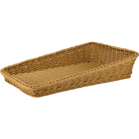 Waterproof bread basket brown 35cm