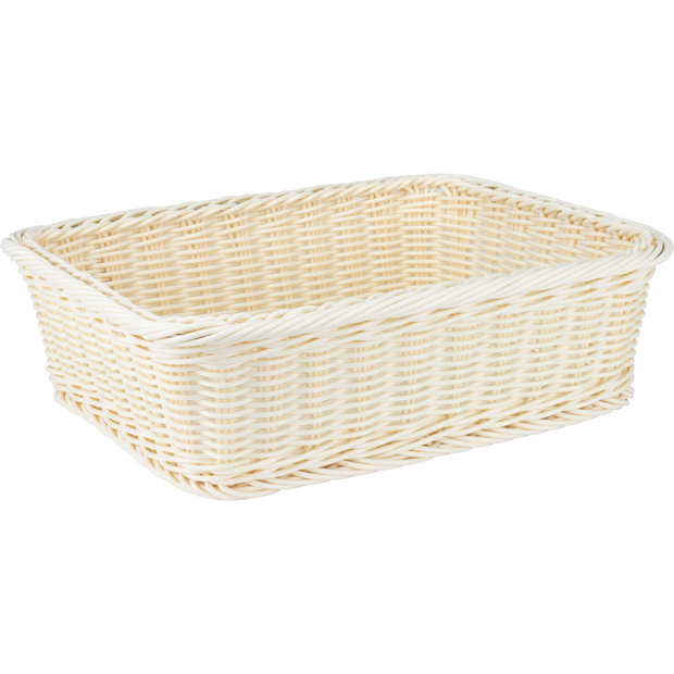 Rectangular waterproof bread basket 32.5x26.5cm