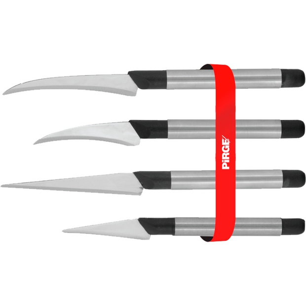 PIRGE-К-кт 4 piece carving knife set