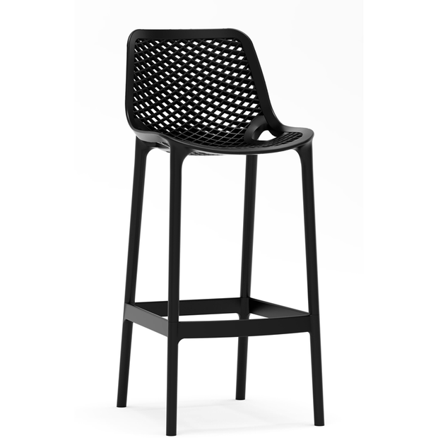 Bar chair "London" black 105cm