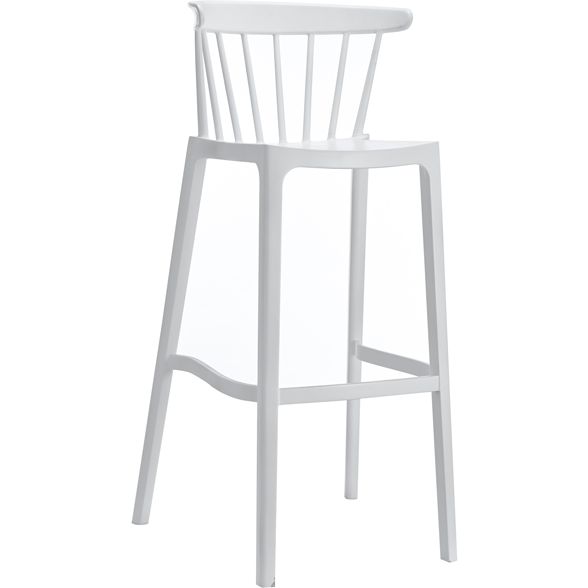 Bar chair "Aspen" white 103cm