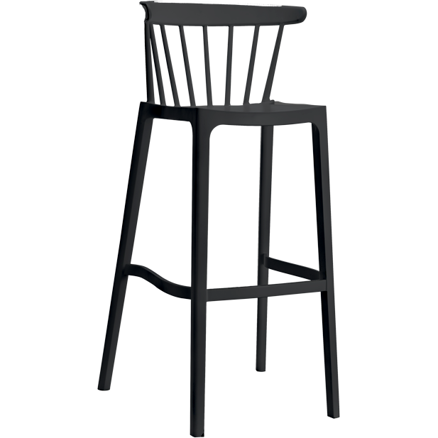 Bar chair "Aspen" black 103cm