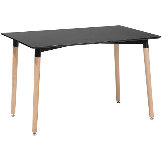 Rectangular table "Oslo" black 120cm