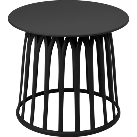 Side table "Cabo" black 50x45cm