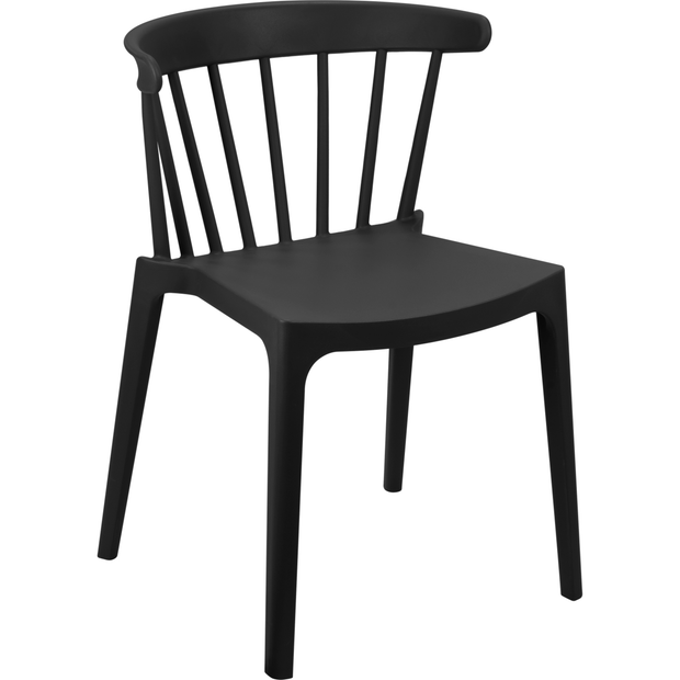 Chair "Aspen" black 53x75cm