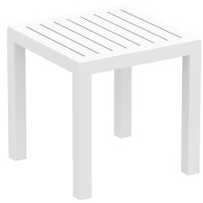Square coffee table white "Ocean" 45cm