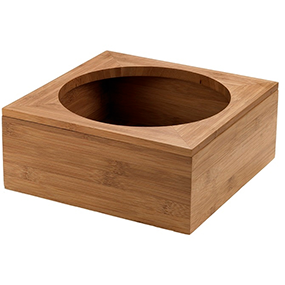 Bamboo stand for decanter