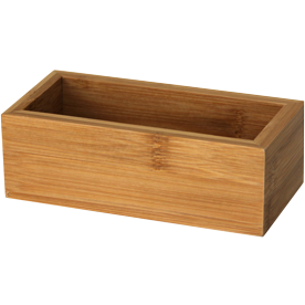 Bamboo rectangular box