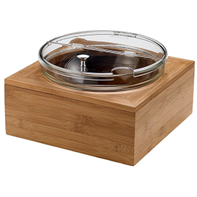 Bamboo stand for bowl
