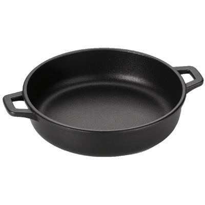 Deep frying pan with 2 handles 32x8cm