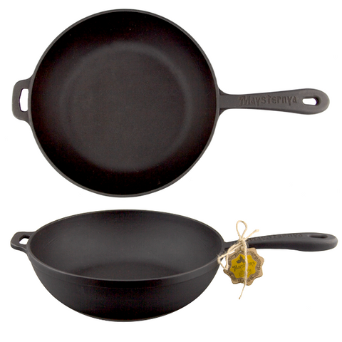 Cast iron skillet 26cm