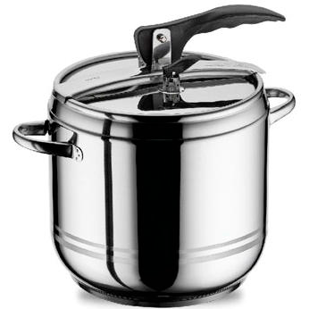 Straight shape pressure cooker "Home Perfect" 7 litres