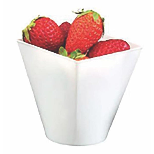 Disposable square bowl "White" 60ml