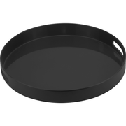 Deep serving tray Black 35cm