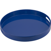 Deep serving tray Blue 35cm