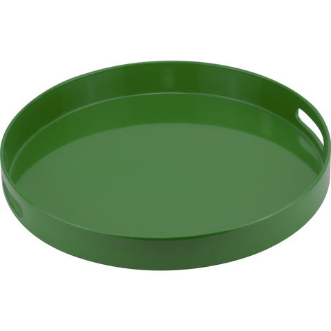 Deep serving tray Green 35cm