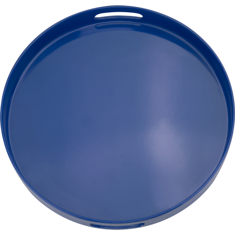 Deep serving tray Blue 37.5cm