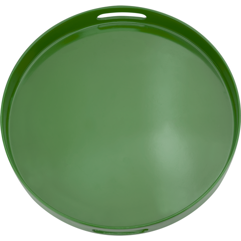Deep serving tray Green 33cm