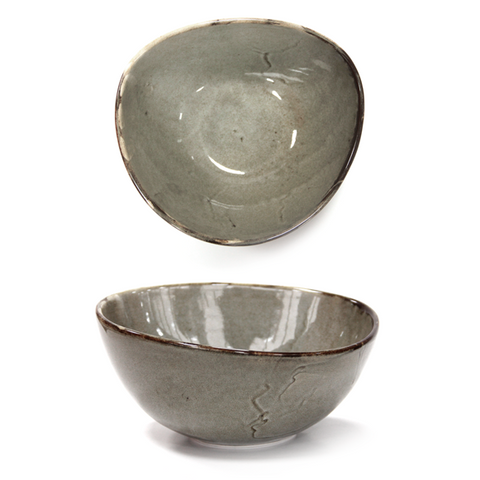HORECANO Antique grey Bowl 12cm 350ml