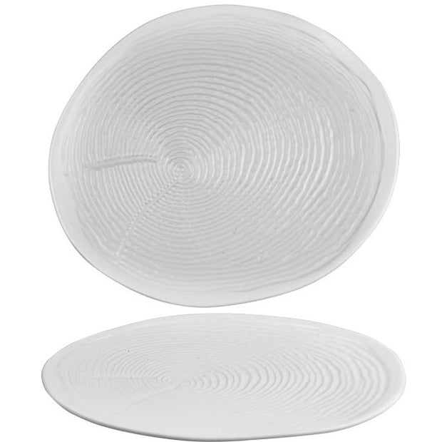 HORECANO Willow white flat plate 19cm