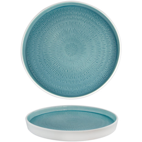 HORECANO Hella Blue flat plate "Light Summer Blue" 16cm