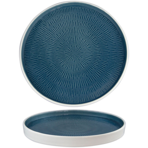 HORECANO Hella Blue flat plate "Steel Blue" 20cm