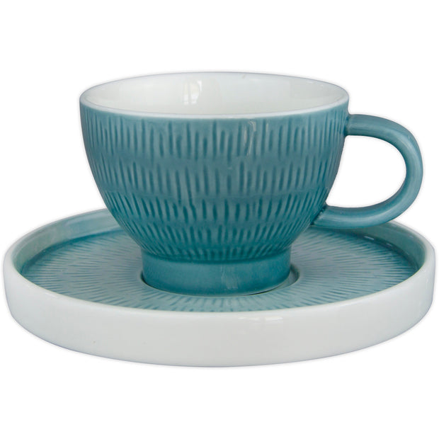 HORECANO Hella Blue cup and saucer