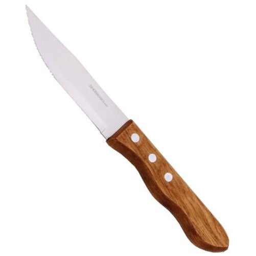Steak knife with wooden handle 12cm