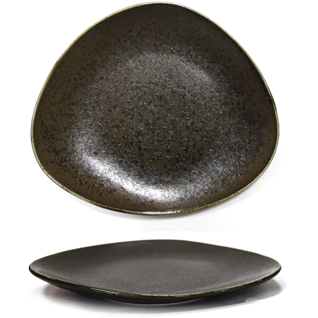 HORECANO Antique black plate 21cm