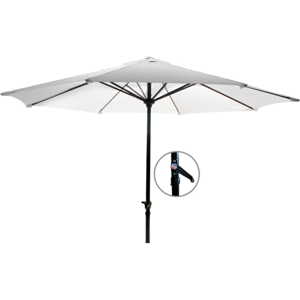 Market umbrella white 2.5m