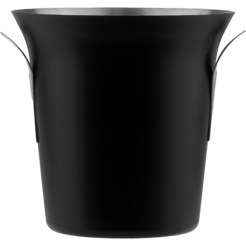 Stainless steel ice bucket "Royal" black 9.5cm