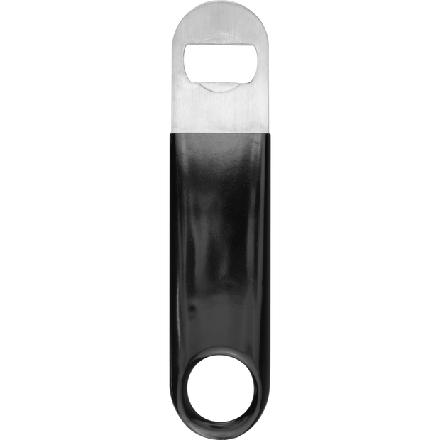 Stainless steel bottle opener with silicone coating 18cm