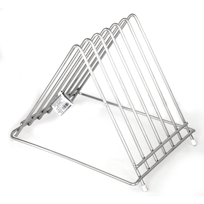 Metal triangular rack for boards 22cm