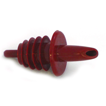 Plastic pourer red