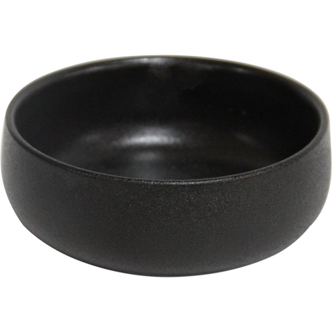 Ceramic bowl black 14cm
