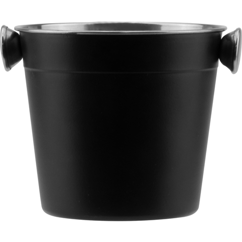 Ice bucket black 10cm