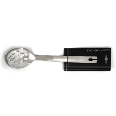Serving spoon perforated
