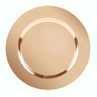 Charger plate "Hella" copper 33cm