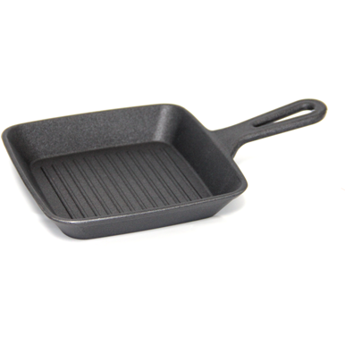 Horecano Hella Aluminium Square Mini Frypan for Serving 16cm