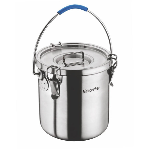 Stainless steel food transport pot 11 litres