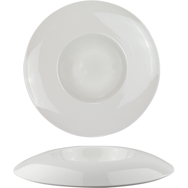 HORECANO Vision white gourmet deep plate 18cm